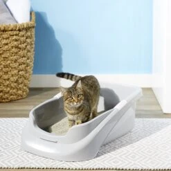 Lucky Champ Cat Litter Pan