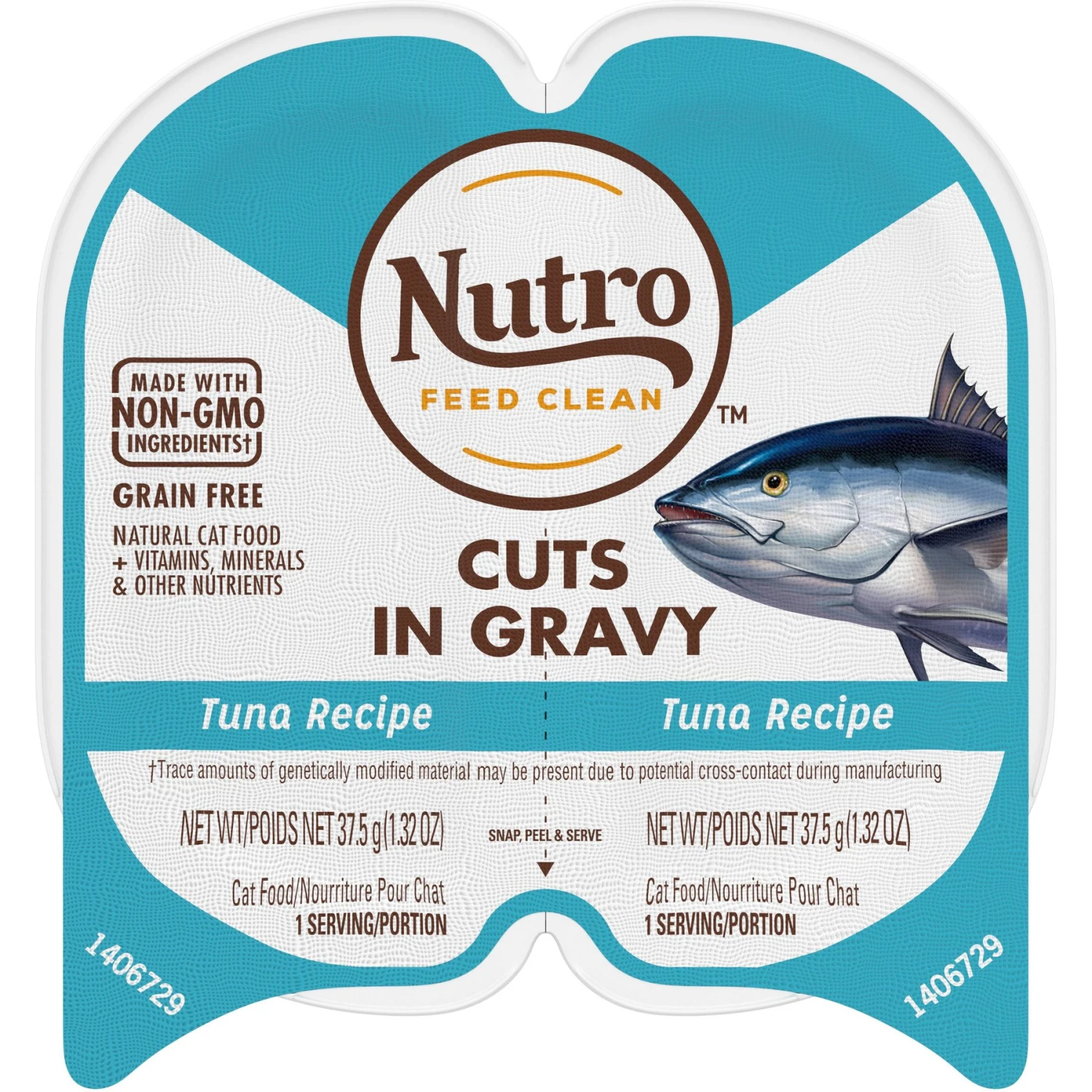 Nutro Perfect Portions Grain-Free Cuts In Gravy Tuna Recipe Adult Wet Cat Food Trays 3 Nutro Perfect Portions Grain-Free Cuts In Gravy Tuna Recipe Adult Wet Cat Food Trays