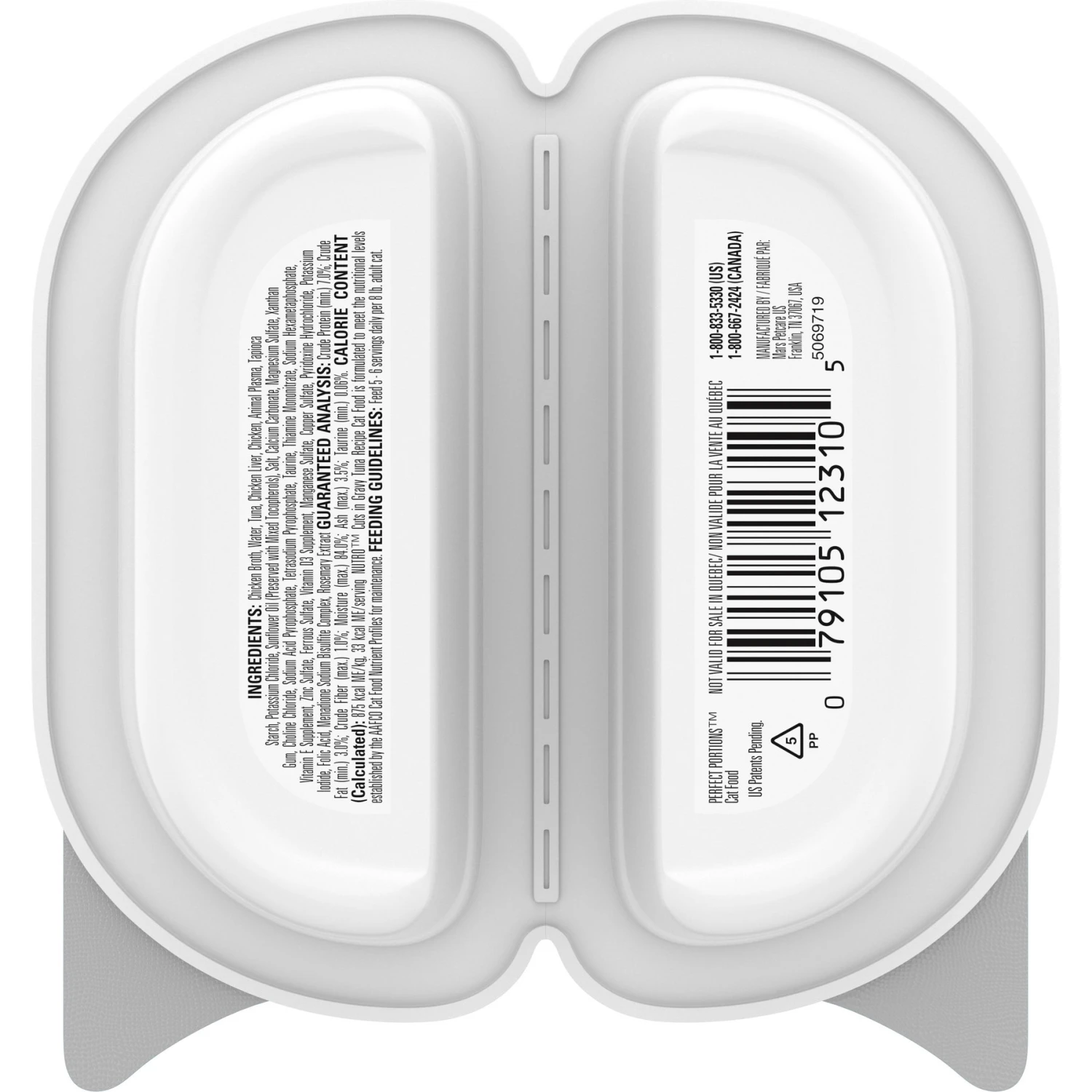 Nutro Perfect Portions Grain-Free Cuts In Gravy Tuna Recipe Adult Wet Cat Food Trays 4 Nutro Perfect Portions Grain-Free Cuts In Gravy Tuna Recipe Adult Wet Cat Food Trays - Image 2