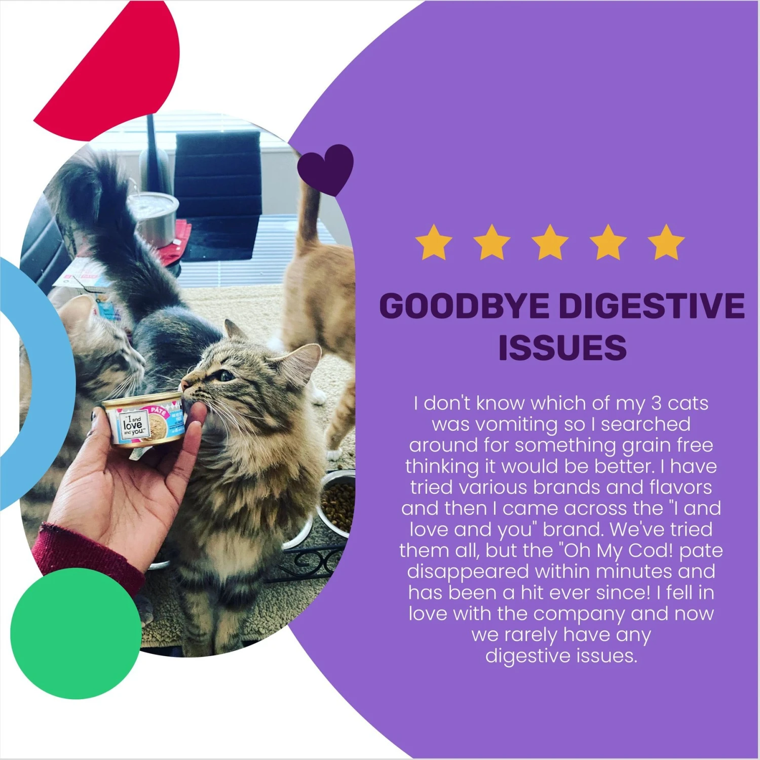 I And Love And You Oh My Cod! Pate Grain-Free Canned Cat Food 6 I And Love And You Oh My Cod! Pate Grain-Free Canned Cat Food - Image 4