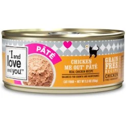 I And Love And You Chicken Me Out Pate Grain-Free Canned Cat Food