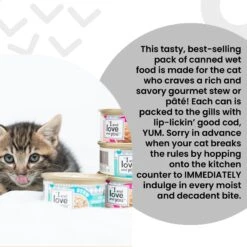 I And Love And You Variety Pack Wholly Cow!, Savory Salmon And Purrky Turkey Pate Canned Cat Food 13 I And Love And You Variety Pack Wholly Cow!, Savory Salmon And Purrky Turkey Pate Canned Cat Food -Furry Friends 130179 PT2. AC SS1800 V1694439579