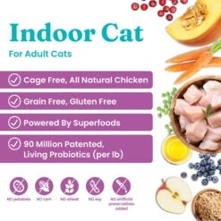 Solid Gold Let's Stay In Chicken, Lentil & Apple Recipe Adult Grain-Free Indoor Dry Cat Food -Furry Friends 130405 PT1. AC SS1800 V1696255580