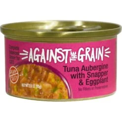 Against The Grain Tuna Aubergine With Snapper & Eggplant Dinner Grain-Free Wet Cat Food