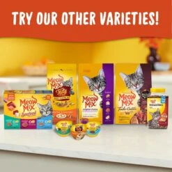 Meow Mix Tender Favorites With Real Tuna & Whole Shrimp In Sauce Cat Food Trays -Furry Friends 130523 PT6. AC SS1800 V1670940338