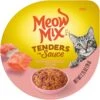 Meow Mix Tenders In Sauce With Real Salmon & Crab Wet Cat Food -Furry Friends 130524 MAIN. AC SS1800 V1674745098