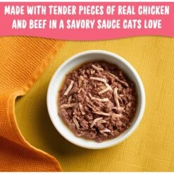 Meow Mix Tenders In Sauce With Real Chicken & Beef Wet Cat Food 15 Meow Mix Tenders In Sauce With Real Chicken & Beef Wet Cat Food -Furry Friends 130525 PT4. AC SS1800 V1674768986