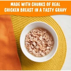 Meow Mix Chunks In Gravy With Real Chicken Breast Wet Cat Food 15 Meow Mix Chunks In Gravy With Real Chicken Breast Wet Cat Food -Furry Friends 130528 PT4. AC SS1800 V1674769812