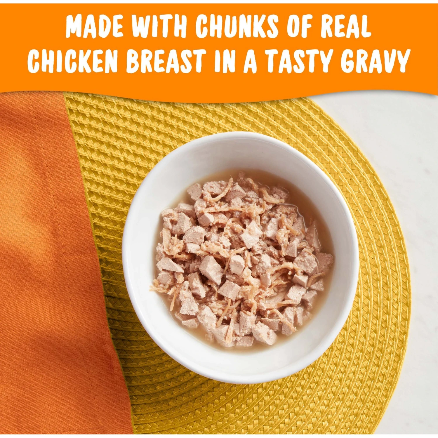 Meow Mix Chunks In Gravy With Real Chicken Breast Wet Cat Food 7 Meow Mix Chunks In Gravy With Real Chicken Breast Wet Cat Food - Image 5