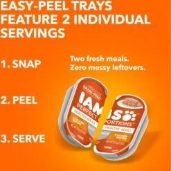 Iams Perfect Portions Healthy Adult Variety Pack Chicken & Tuna Recipe Pate Grain-Free Wet Cat Food Trays 17 Iams Perfect Portions Healthy Adult Variety Pack Chicken & Tuna Recipe Pate Grain-Free Wet Cat Food Trays -Furry Friends 131327 PT7. AC SS1800 V1626818238