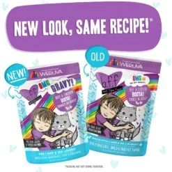 BFF OMG Booya! Beef & Chicken Dinner In Gravy Grain-Free Cat Food Pouches -Furry Friends 132281 PT5. AC SS1800 V1644915391