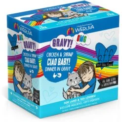 BFF OMG Ciao Baby! Chicken & Shrimp Dinner In Gravy Grain-Free Cat Food Pouches 12 BFF OMG Ciao Baby! Chicken & Shrimp Dinner In Gravy Grain-Free Cat Food Pouches -Furry Friends 132283 PT1. AC SS1800 V1644920202