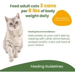 Almo Nature HQS Complete Tuna Recipe With Pumpkin Grain-Free Canned Cat Food -Furry Friends 132351 PT6. AC SS1800 V1669924759