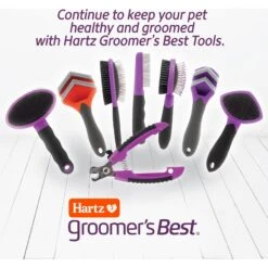 Hartz Groomer's Best Fur Fetcher DeShedding Cat Brush 17 Hartz Groomer's Best Fur Fetcher DeShedding Cat Brush -Furry Friends 132681 PT6. AC SS1800 V1657655413