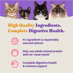 Halo Holistic Grain-Free Wild-Caught Salmon & Whitefish Recipe Complete Digestive Health Dry Kitten Food 12 Halo Holistic Grain-Free Wild-Caught Salmon & Whitefish Recipe Complete Digestive Health Dry Kitten Food -Furry Friends 133043 PT3. AC SS1800 V1672952375