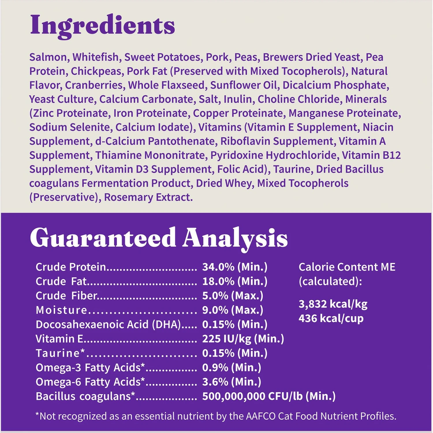 Halo Holistic Grain-Free Wild-Caught Salmon & Whitefish Recipe Complete Digestive Health Dry Kitten Food 10 Halo Holistic Grain-Free Wild-Caught Salmon & Whitefish Recipe Complete Digestive Health Dry Kitten Food - Image 8