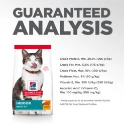 Hill's Science Diet Adult 11+ Indoor Age Defying Dry Cat Food -Furry Friends 133298 PT8. AC SS1800 V1598540182