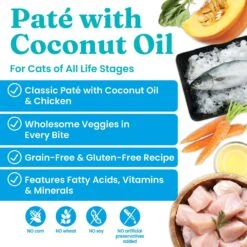 Solid Gold Tropical Blendz With Chicken & Coconut Oil Pate Grain-Free Canned Cat Food -Furry Friends 133696 PT1. AC SS1800 V1543527759