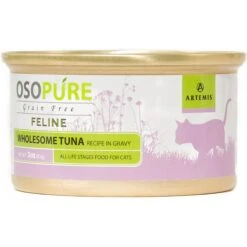Artemis Osopure Tuna Recipe In Gravy Grain-Free Canned Cat Food