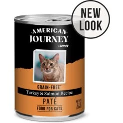 American Journey Pate Turkey & Salmon Recipe Grain-Free Canned Cat Food