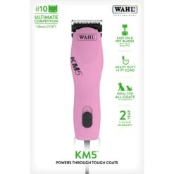 Wahl KM5 Rotary 2-Speed Professional Dog & Cat Clipper Kit -Furry Friends 134949 PT2. AC SS1800 V1502744762