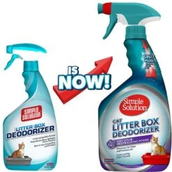 Simple Solution Cat Litter Box Deodorizer 15 Simple Solution Cat Litter Box Deodorizer -Furry Friends 136305 PT6. AC SS1800 V1588188361