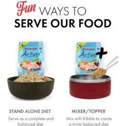 Grandma Lucy's Artisan Grain-Free Chicken & Fish Freeze-Dried Cat Food -Furry Friends 136312 PT5. AC SS1800 V1676647653