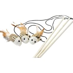 Earthtone Solutions Sisal Wand Mouse Teaser Cat Toy