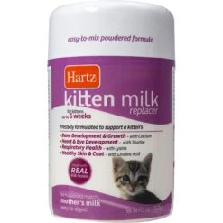 Hartz Powdered Milk Replacer Formula For Kittens