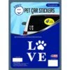 Enjoy It Love & Paw Car Sticker -Furry Friends 139255 MAIN. AC SS1800 V1581108189