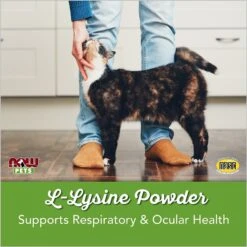 NOW Pets L-Lysine Immune System Support Cat Supplement -Furry Friends 140252 PT3. AC SS1800 V1622236698