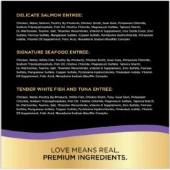 Sheba Perfect Portions Seafood Pate Variety Pack Grain-Free Adult Wet Cat Food Trays -Furry Friends 140273 PT5. AC SS1800 V1672952373