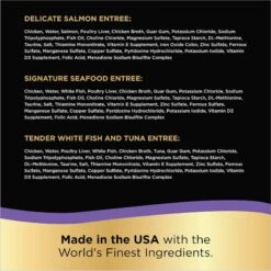 Sheba Perfect Portions Seafood Pate Variety Pack Grain-Free Adult Wet Cat Food Trays -Furry Friends 140273 PT6. AC SS1800 V1626816386