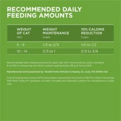 Purina ONE +Plus Indoor Advantage With Real Turkey Natural Adult Dry Cat Food -Furry Friends 140297 PT8. AC SS1800 V1677532094