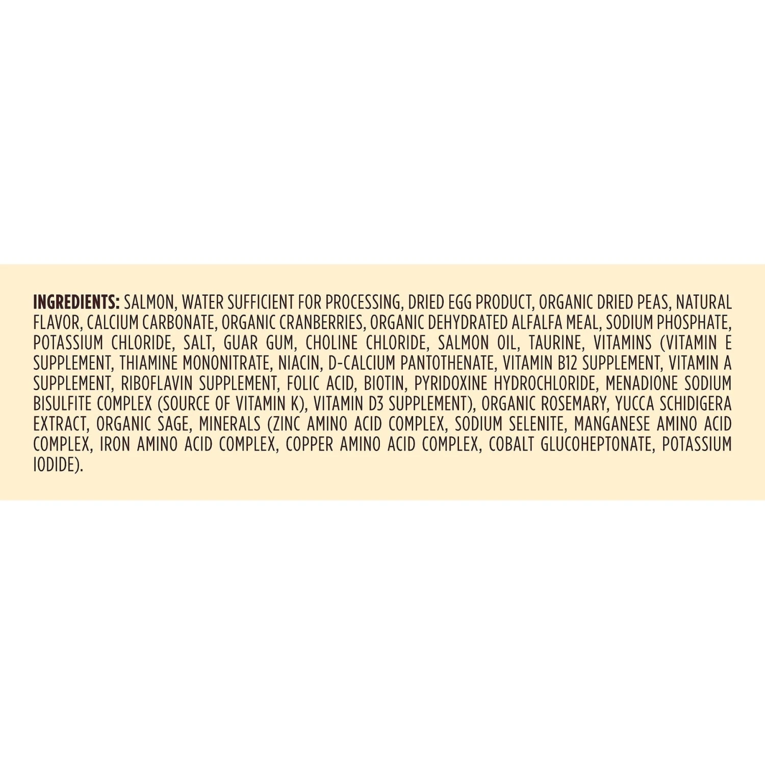 Castor & Pollux PRISTINE Grain-Free Wild-Caught Salmon Recipe Pate Canned Cat Food 8 Castor & Pollux PRISTINE Grain-Free Wild-Caught Salmon Recipe Pate Canned Cat Food - Image 6