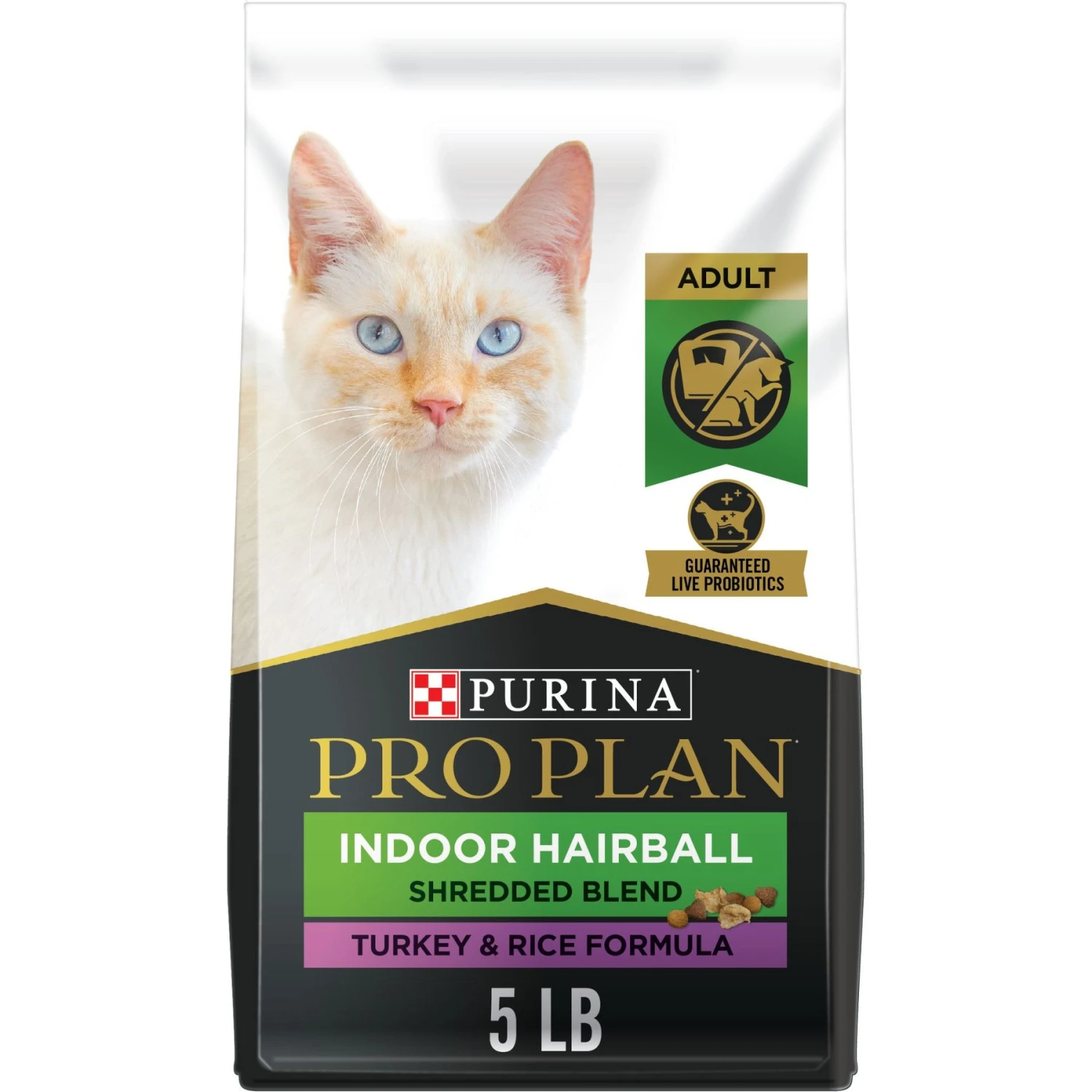 Purina Pro Plan Indoor Hairball Management Shredded Blend Turkey & Rice Formula Dry Cat Food 3 Purina Pro Plan Indoor Hairball Management Shredded Blend Turkey & Rice Formula Dry Cat Food