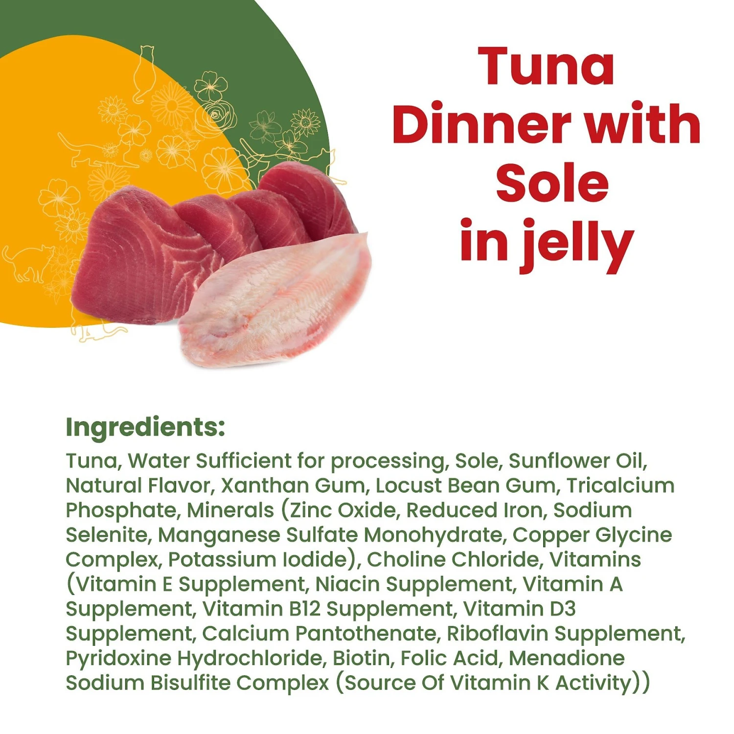 Almo Nature HQS La Cucina Tuna With Sole Grain-Free Cat Food Pouches 5 Almo Nature HQS La Cucina Tuna With Sole Grain-Free Cat Food Pouches - Image 3