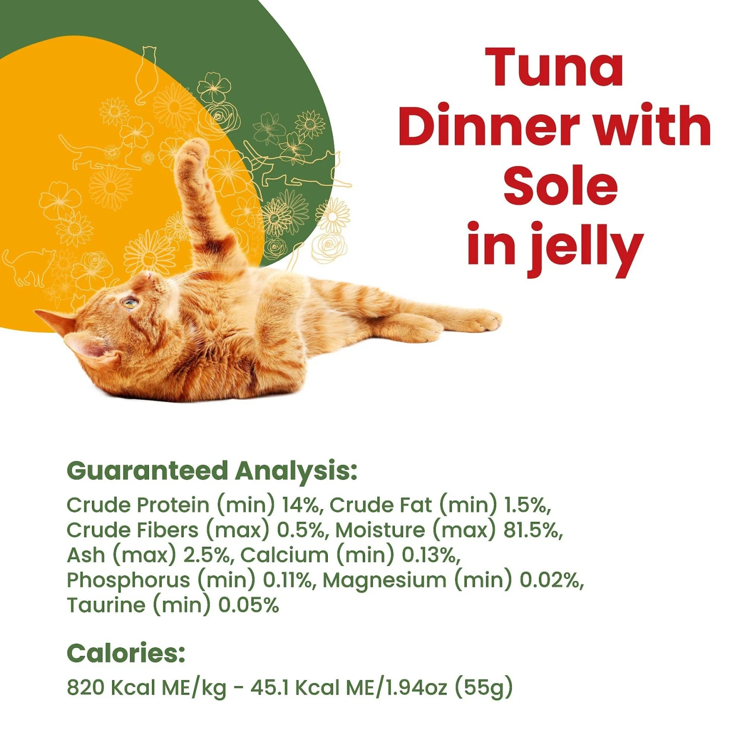 Almo Nature HQS La Cucina Tuna With Sole Grain-Free Cat Food Pouches 6 Almo Nature HQS La Cucina Tuna With Sole Grain-Free Cat Food Pouches - Image 4