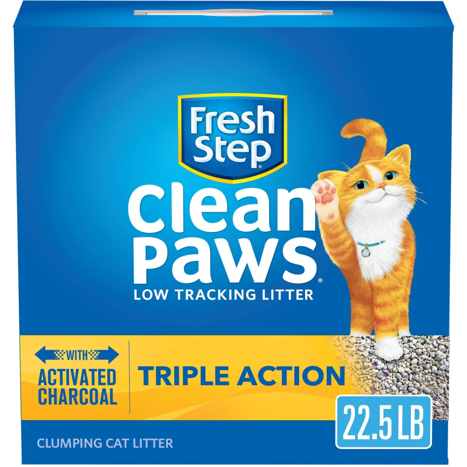 Fresh Step Clean Paws Scented Clumping Clay Cat Litter 3 Fresh Step Clean Paws Scented Clumping Clay Cat Litter