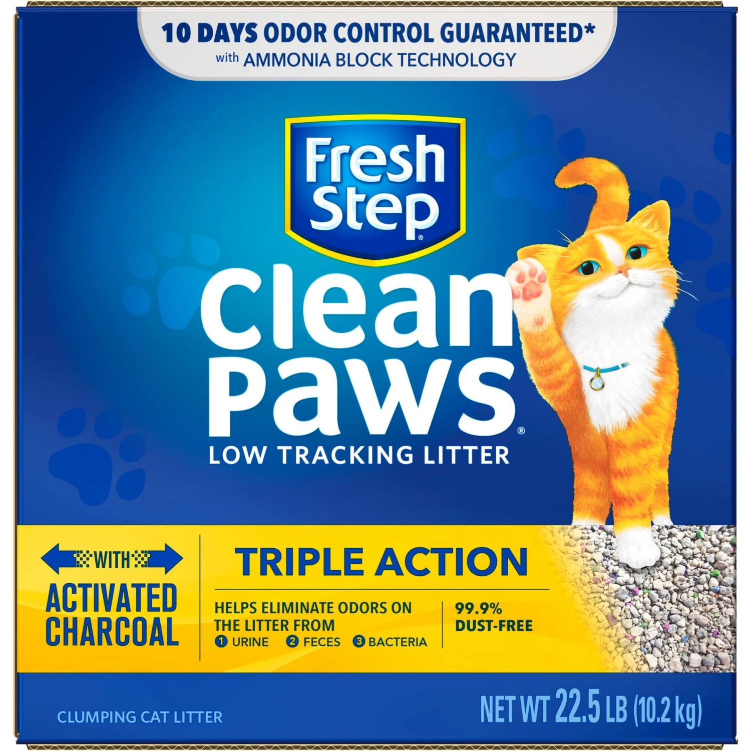 Fresh Step Clean Paws Scented Clumping Clay Cat Litter 10 Fresh Step Clean Paws Scented Clumping Clay Cat Litter - Image 8