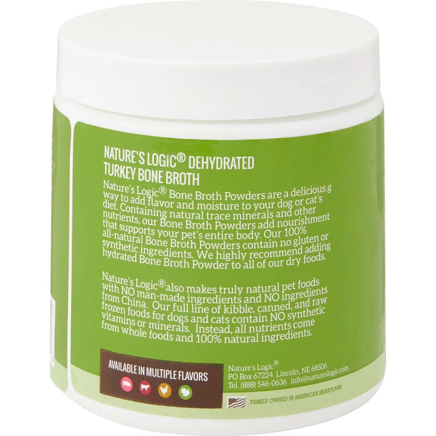 Nature's Logic Dehydrated Turkey Bone Broth Dog & Cat Food Topper 4 Nature's Logic Dehydrated Turkey Bone Broth Dog & Cat Food Topper - Image 2