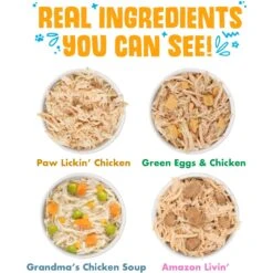 Weruva Paw Lickin' Pals Variety Pack Grain-Free Canned Cat Food -Furry Friends 142314 PT2. AC SS1800 V1643071895