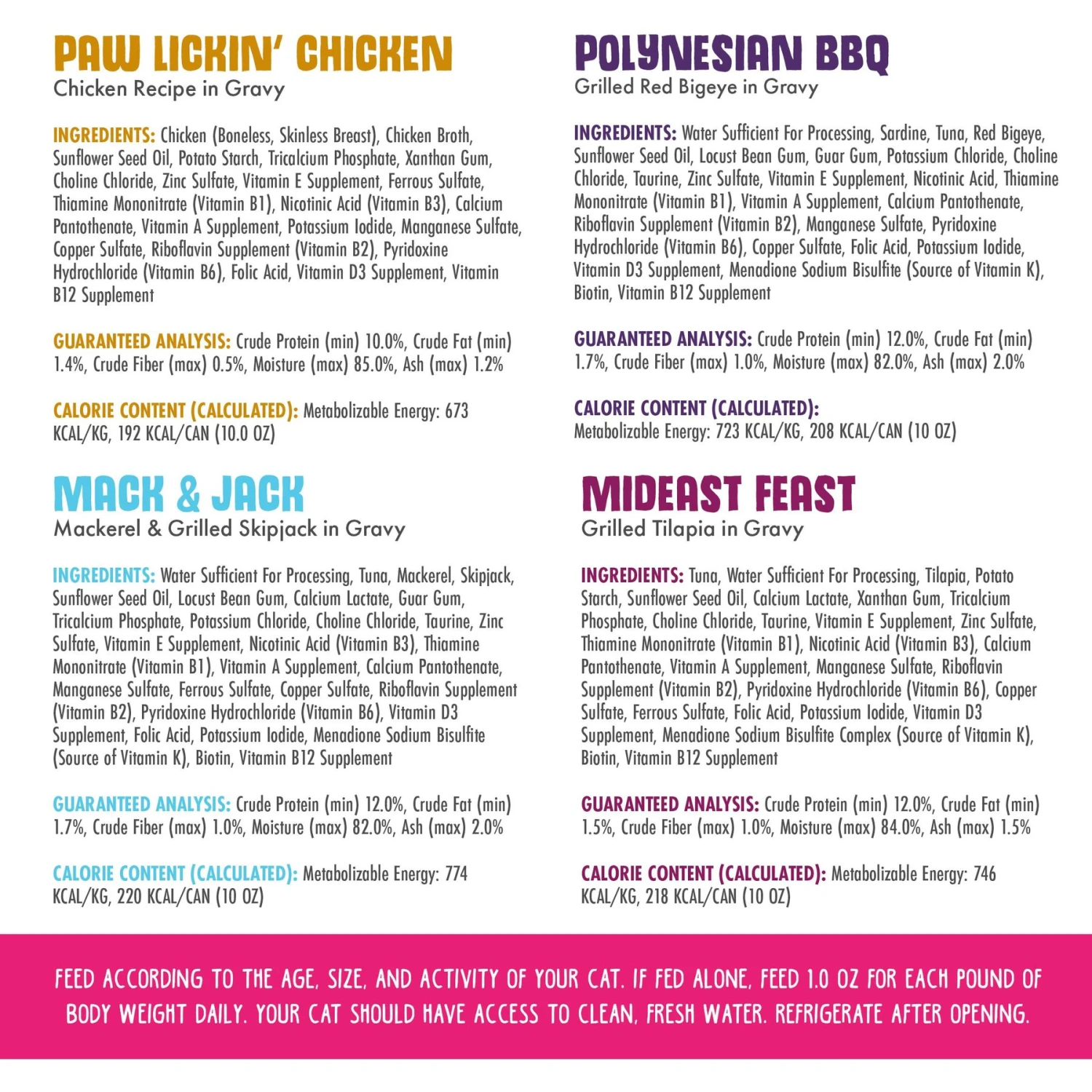 Weruva Classic Cat Food Variety Pack Wowzer Meowzer Wet Cat Food, 10-oz Can, 12 Count 6 Weruva Classic Cat Food Variety Pack Wowzer Meowzer Wet Cat Food, 10-oz Can, 12 Count - Image 4