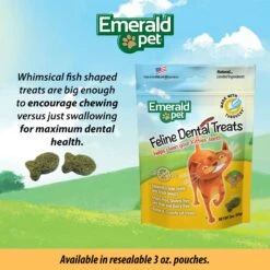Emerald Pet Feline Dental Treats With Turducky Cat Treats 15 Emerald Pet Feline Dental Treats With Turducky Cat Treats -Furry Friends 142397 PT7. AC SS1800 V1667597955
