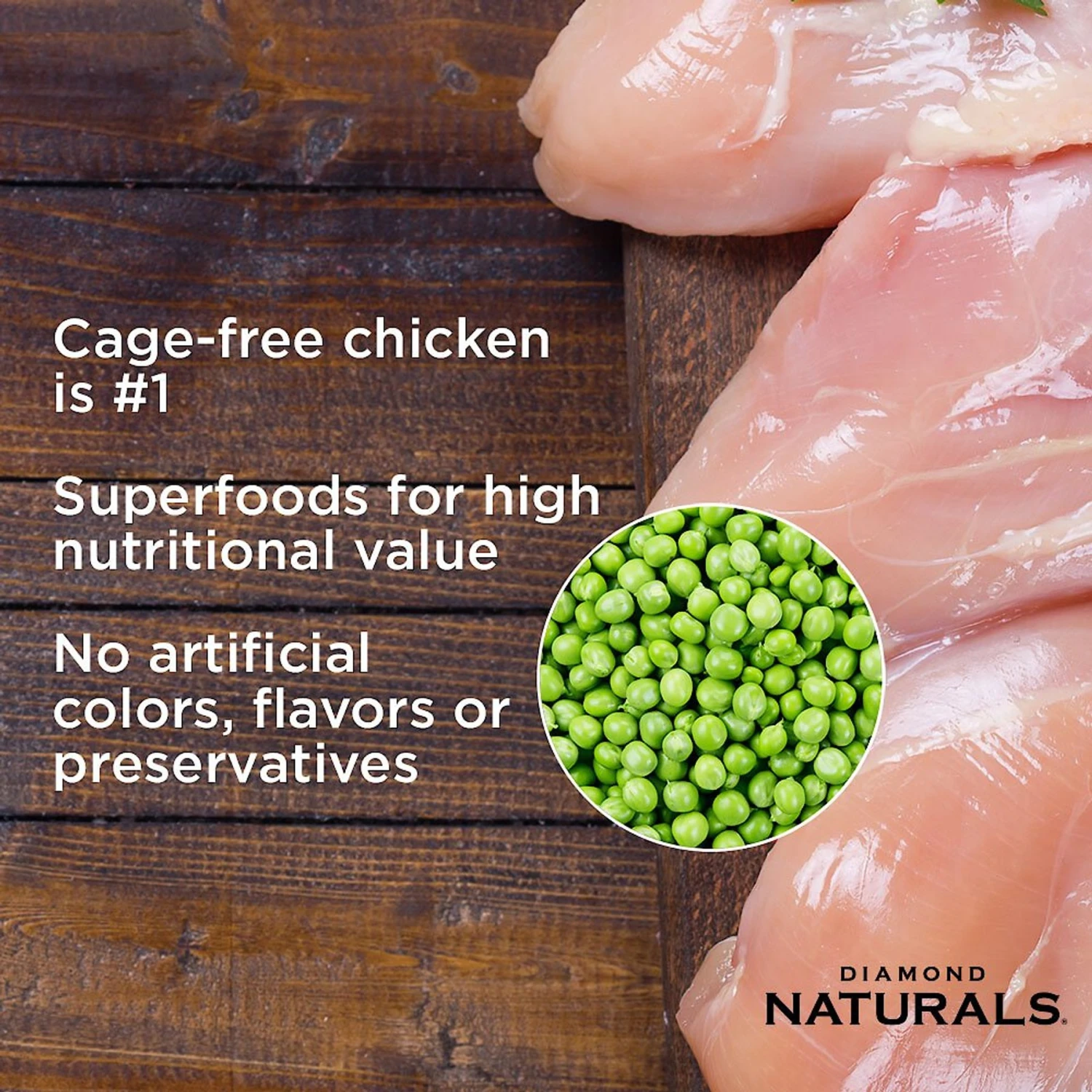 Diamond Naturals Chicken Dinner Adult & Kitten Canned Cat Food 6 Diamond Naturals Chicken Dinner Adult & Kitten Canned Cat Food - Image 4