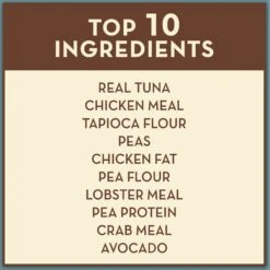 AvoDerm Grain-Free Tuna With Lobster & Crab Meal Dry Cat Food -Furry Friends 143703 PT2. AC SS1800 V1663270709