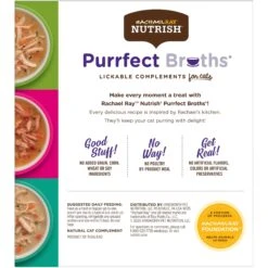 Rachael Ray Nutrish Purrfect Broths All Natural Grain-Free Variety Pack Cat Food Topper 13 Rachael Ray Nutrish Purrfect Broths All Natural Grain-Free Variety Pack Cat Food Topper -Furry Friends 143738 PT2. AC SS1800 V1657655546