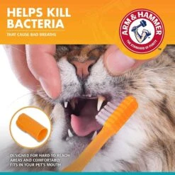 Arm & Hammer Products Fresh Breath Tuna Flavored Enzymatic Kitten Dental Kit -Furry Friends 144538 PT4. AC SS1800 V1617315149