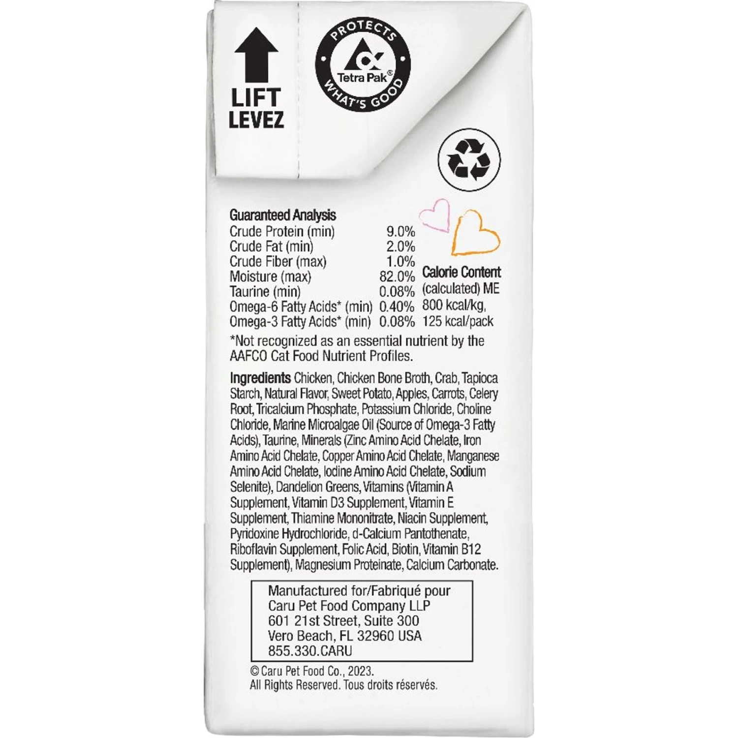 Caru Classic Chicken & Crab Stew Grain-Free Wet Cat Food 9 Caru Classic Chicken & Crab Stew Grain-Free Wet Cat Food - Image 7