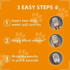 IPet PRO Blood Glucose Monitoring System Starter Kit For Dogs & Cats -Furry Friends 146739 PT4. AC SS1800 V1631714815